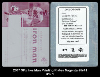 2007-SPx-Iron-Man-Printing-Plates-Magenta-IM41