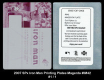 2007-SPx-Iron-Man-Printing-Plates-Magenta-IM42