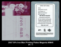 2007-SPx-Iron-Man-Printing-Plates-Magenta-IM45