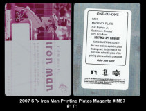 2007-SPx-Iron-Man-Printing-Plates-Magenta-IM57