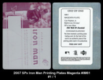 2007-SPx-Iron-Man-Printing-Plates-Magenta-IM61