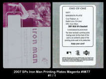 2007-SPx-Iron-Man-Printing-Plates-Magenta-IM77