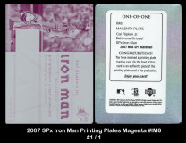 2007-SPx-Iron-Man-Printing-Plates-Magenta-IM8