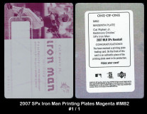 2007-SPx-Iron-Man-Printing-Plates-Magenta-IM82