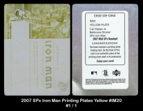 2007-SPx-Iron-Man-Printing-Plates-Yellow-IM20