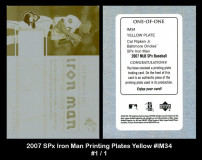 2007-SPx-Iron-Man-Printing-Plates-Yellow-IM34