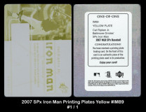 2007-SPx-Iron-Man-Printing-Plates-Yellow-IM89
