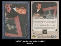 2007 UD Masterpieces Ionised #55