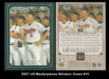 2007 UD Masterpieces Windsor Green #10