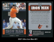 2007 Ultra Iron Man #21