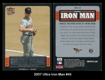 2007 Ultra Iron Man #43