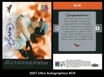 2007 Ultra Autographics #CR