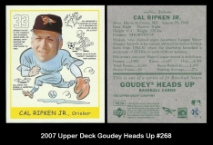 2007 Upper Deck Goudey Heads Up #268