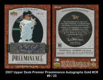 2007-Upper-Deck-Premier-Preeminence-Autograph-Gold-CR