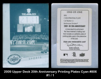 2009-Upper-Deck-20th-Anniversary-Printing-Plates-Cyan-806