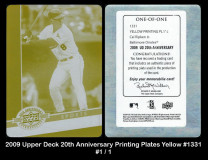 2009-Upper-Deck-20th-Anniversary-Printing-Plates-Yellow-1331