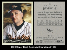2009 Upper Deck Goodwin Champions #101b