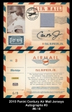 2010 Panini Century Air Mail Jerseys Autographs #3