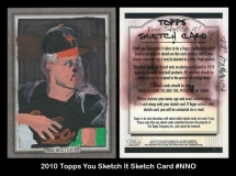 2010 Topps You Sketch It Sketch Card #NNO 1
