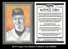 2010 Topps You Sketch It Sketch Card #NNO 10