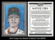 2010 Topps You Sketch It Sketch Card #NNO 5