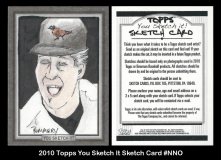 2010 Topps You Sketch It Sketch Card #NNO 6
