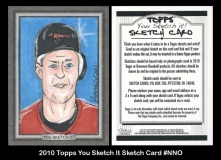 2010 Topps You Sketch It Sketch Card #NNO 8