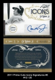 2011 Prime Cuts Icons Signatures #5