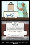 2011 Topps Tribute Autograph Relics #CR