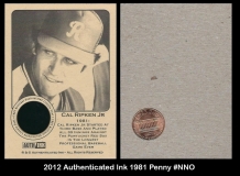 2012 Authenticated Ink 1981 Penny #NNO