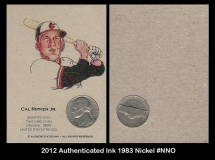 2012 Authenticated Ink 1983 Nickel #NNO