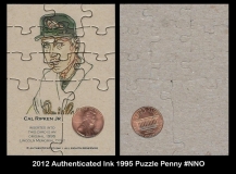 2012 Authenticated Ink 1995 Puzzle Penny #NNO