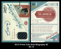 2012 Prime Cuts Auto Biography #2