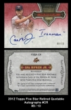 2012 Topps Five Star Retired Quotable Autographs #CR