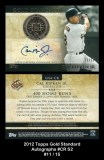 2012 Topps Gold Standard Autographs #CR S2