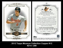 2012 Topps Museum Collection Copper #12