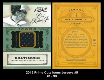 2012 Prime Cuts Icons Jerseys #5