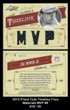 2012 Prime Cuts Timeline Trios Materials MVP #9