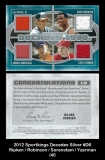 2012 Sportkings Decades Silver #D6