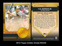2012 Topps Golden Greats #GG43