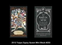 2012 Topps Gypsy Queen Mini Black #253