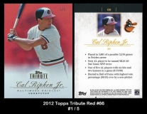 2012 Topps Tribute Red #66