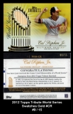 2012 Topps Tribute World Series Swatches Gold #CR
