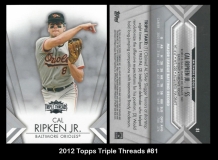 2012 Topps Triple Threads #81