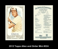 2012 Topps Allen and Ginter Mini #324