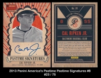 2013 Panini Americas Pastime Pastime Signatures #8