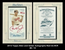 2013 Topps Allen and Ginter Autographs Red Ink #CR