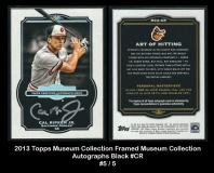 2013 Topps Museum Collection Framed Museum Collection Autographs Black #CR