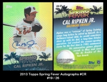 2013 Topps Spring Fever Autographs #CR
