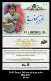 2013 Topps Tribute Autographs Red #CR